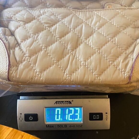 E+A NEW Quilted Disco Bag Gold With shoulder Strap - Picture 10 of 10